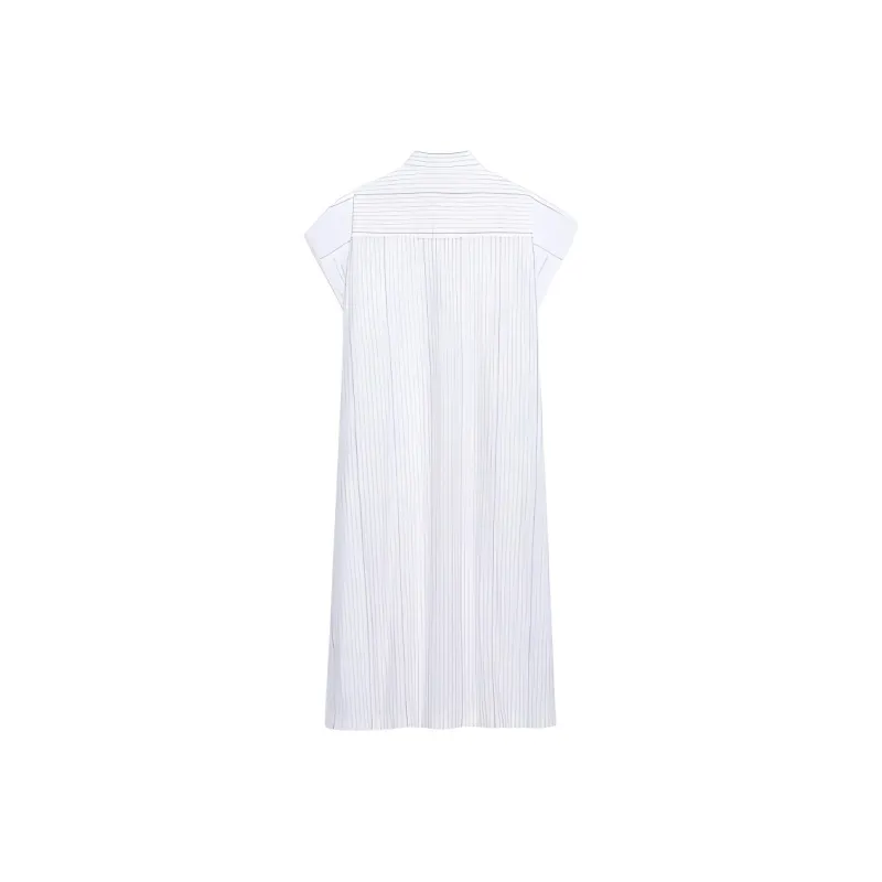 Balenciaga FW21 Sleeveless Dress Women's White-1