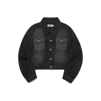 Kirsh Denim Jacket Unisex Black
