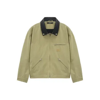 UNVESNO Jackets Unisex Khaki