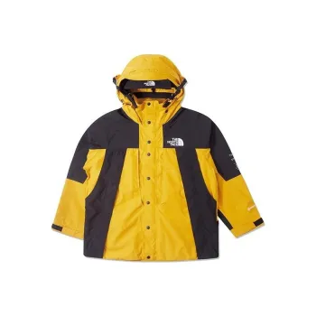 THE NORTH FACE Water Resistant Windproof Breathable Windbreaker Jacket Men's Yellow