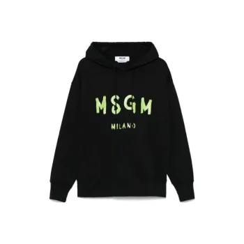 MSGM Logo print Hoodie