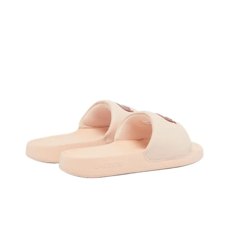 LACOSTE Abrasion Resistant Slide Slippers Women's Pink-2