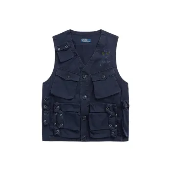 Polo Ralph Lauren SS24 Vest Men's Blue