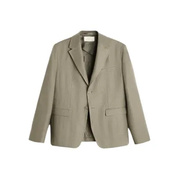 ZARA Business Suit Men's Dark Taupe