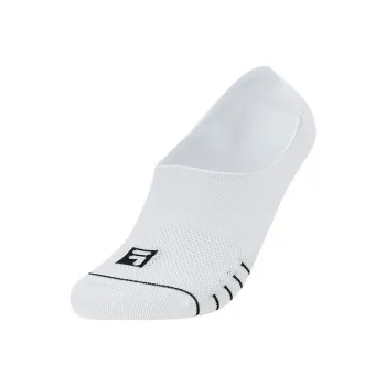 FILA AthleticsFitness SS25 No Show Socks Women's 1 Pack Standard White WT