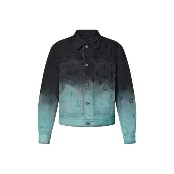 LOUIS VUITTON Embroidered Denim Blouson
