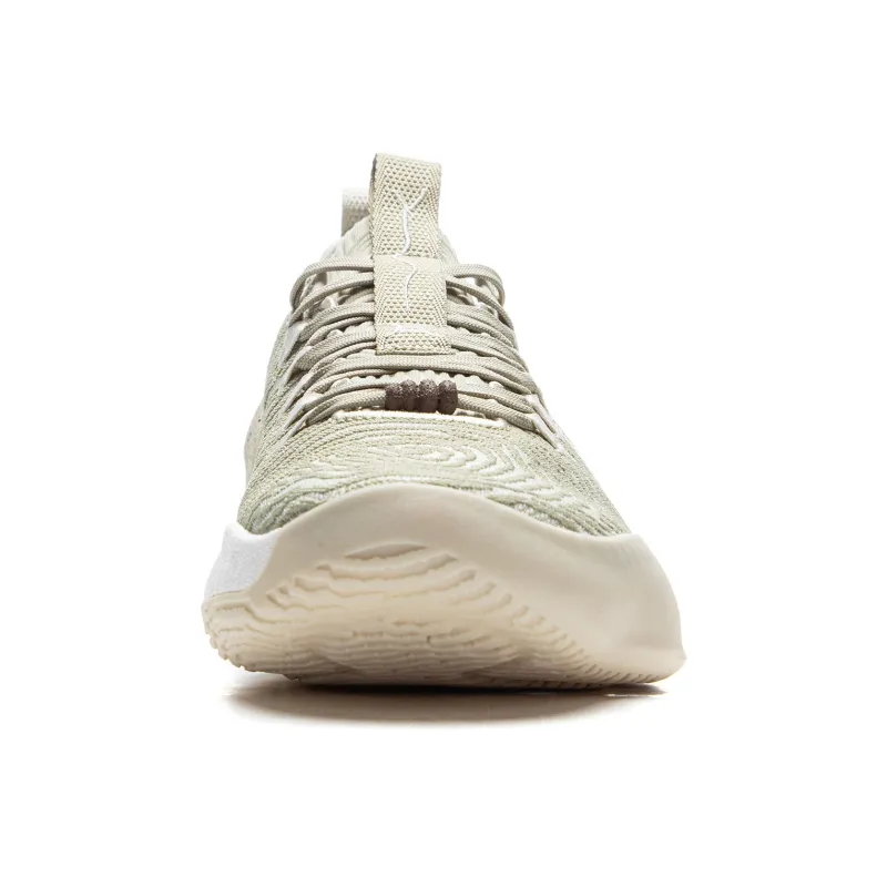 LiNing Charming Ultra Low Cushioning, Slip Resistant, And Breathable Low Top Basketball Shoes Men's Limewash Gray-4