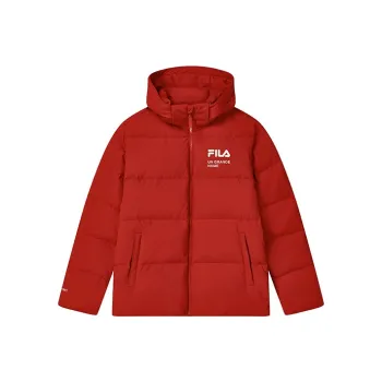 FILA Down Jacket Unisex Legend Red