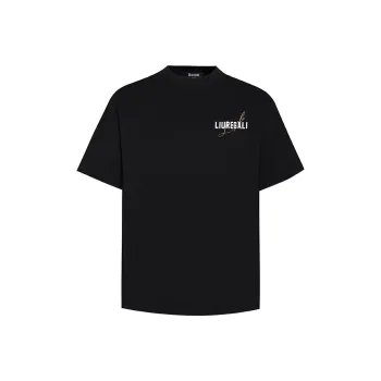 LIUREGALI T Shirts Unisex Black