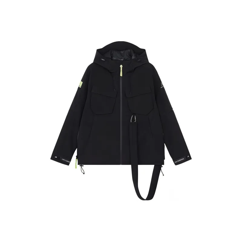 New Balance Combination Jacket Puffer Jacket Men's Black-0