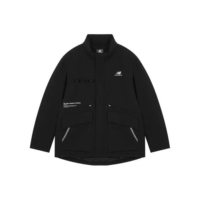 New Balance Down Jackets Unisex Black-0