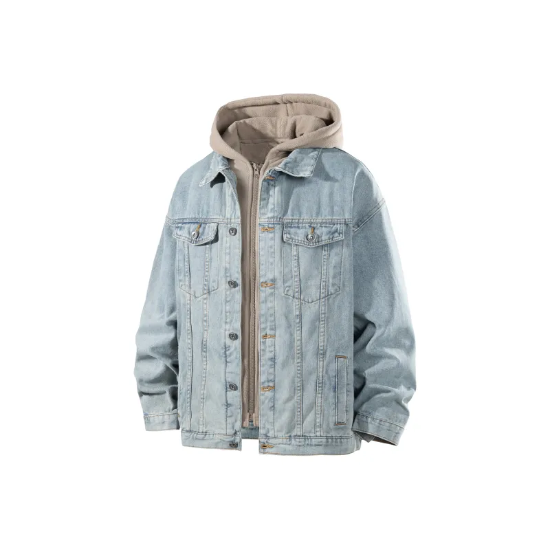 MERRTO Denim Jackets Unisex-0