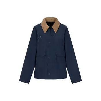 BARBOUR FW23 Jackets Coats Unisex Dark Blue