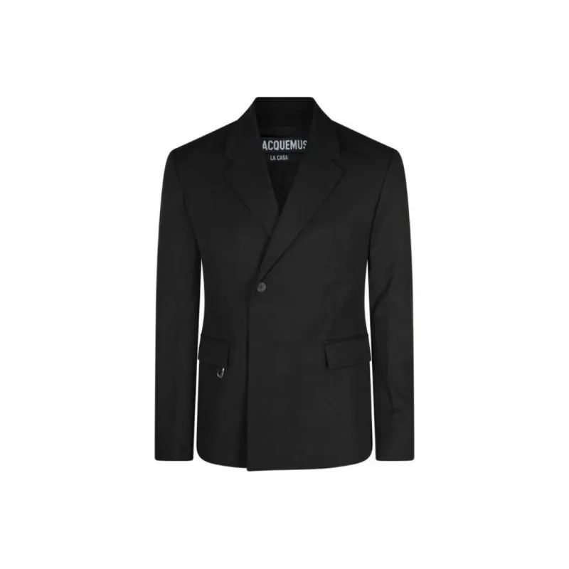 Jacquemus Single Breasted Tailored Blazer-0