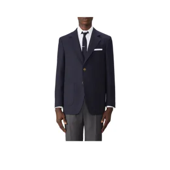 THOM BROWNE Single Breasted Tailored Blazer