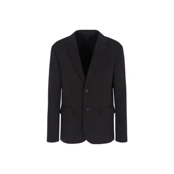 ARMANI EXCHANGE SS24 Business Suit Coat Men's Black