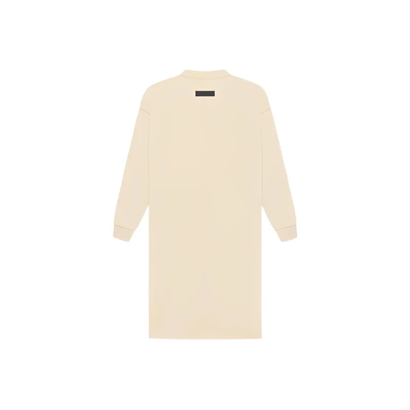 Fear Of God Essentials Women's L/S T shirt Dress Egg Shell-1