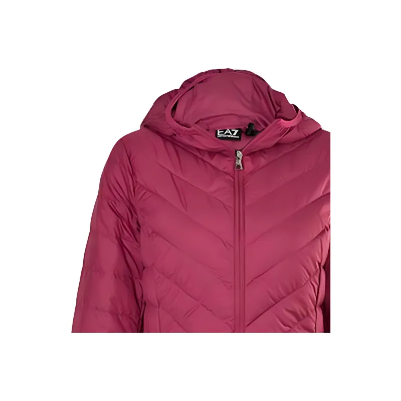 EMPORIO ARMANI EA7 Jackets Women's Peach Pink-3