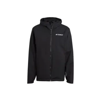 Adidas Outdoor Hiking Waterproof And Breathable Windbreaker Jacket Men's Black
