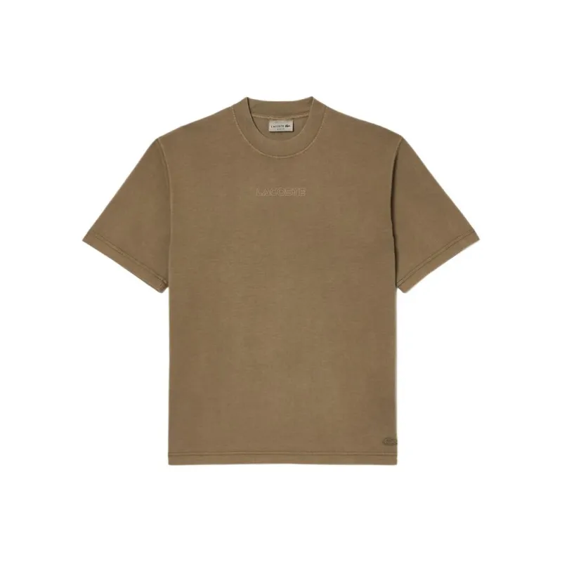 LACOSTE T Shirt Unisex Khaki Green-0