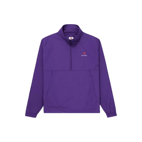 New Balance MADE IN USA QUARTER ZIP Jackets Men Purple