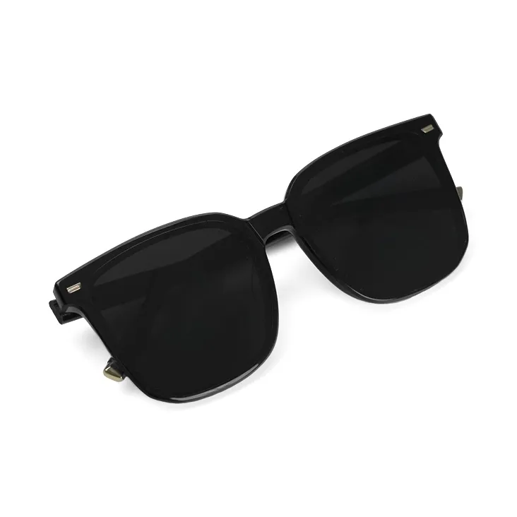 HELEN KELLER Plate Frame Square Sunglasses Unisex-0