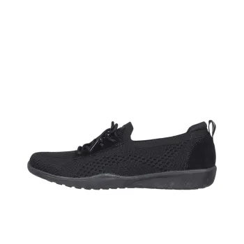 Skechers Newbury St Low Top Casual Shoes Women's Black
