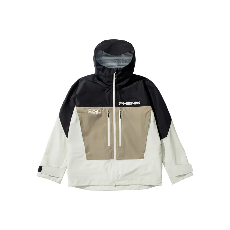 Phenix Outdoor Hiking Water Resistant Windproof Breathable Windbreaker Jacket Unisex 3L Full Pressure Glue-6