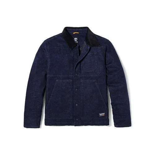 Timberland Puffer Jackets Men Aqua Mill Blue