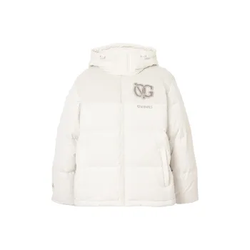 JACK JONES· Down Jacket Men's White Cap Gray
