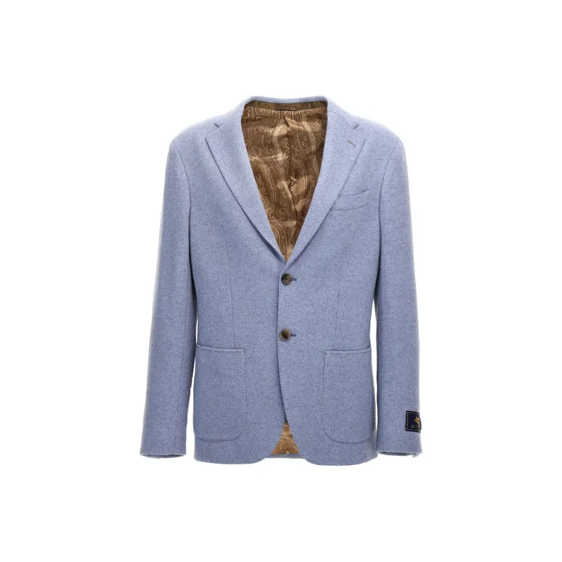 ETRO Single breasted Blazer-0