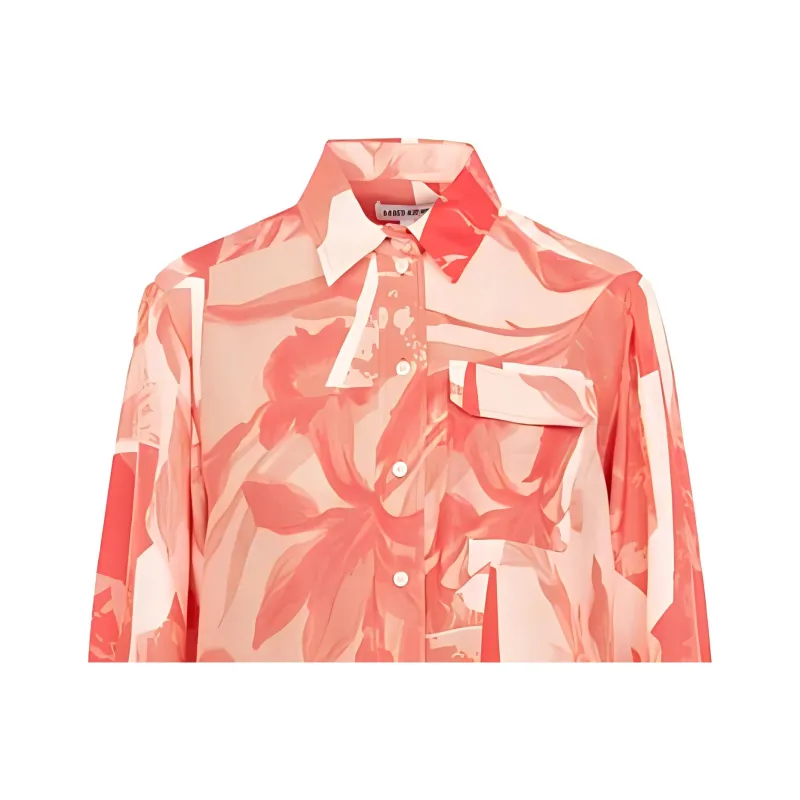 KENZO Shirts Women's Orange-2