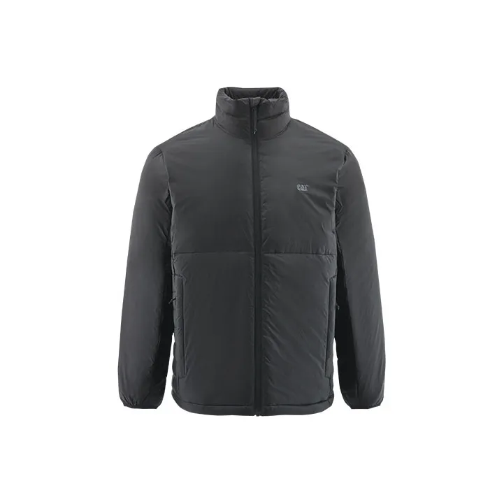 CAT FW22 Solid Color Stand Collar Fitted Cropped Down Jacket Unisex-0