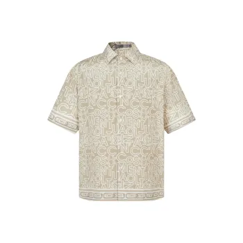 C'N'C Trend Series Shirt Unisex Brown With Print