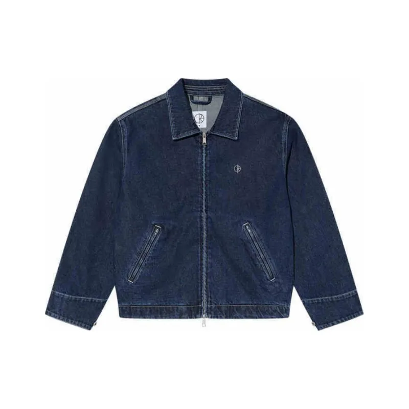 POLAR SKATE CO SS25 Cliff Jacket Men's Indigo-0