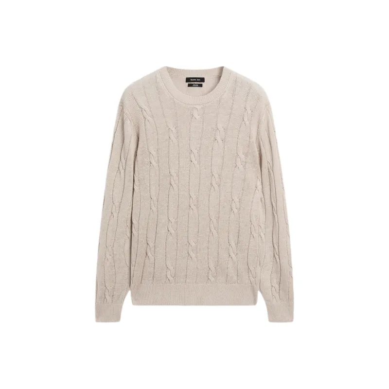 Massimo Dutti Knitwear Men's Brown-0