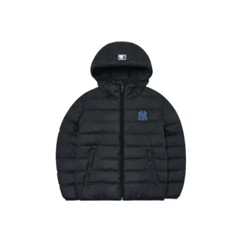 MLB FW22 Down Jacket Cropped Unisex Black