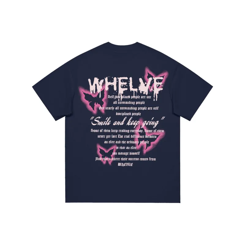 WHELVE Short Sleeved T Shirts Unisex-14