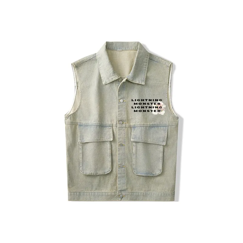 LIGHTNING MONSTER Denim Jacket Unisex-12