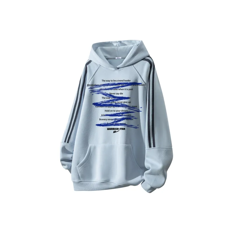 Warrior Huichao Riding The Wind Collection Sweatshirt Unisex White Heather Gray-8