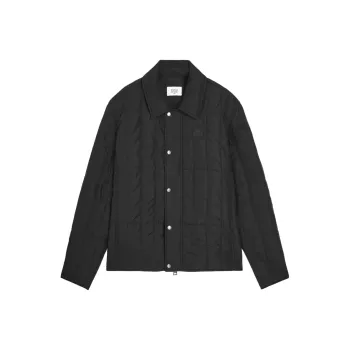 Maison Kitsune Fox Patch Quilted Blouson