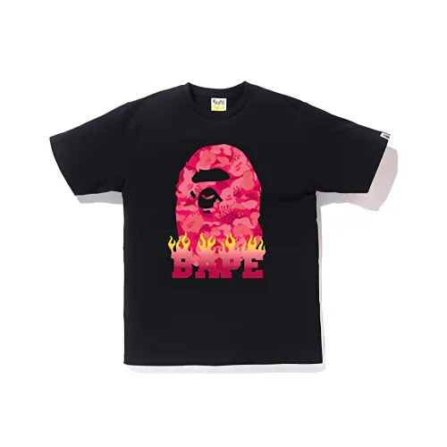 A BATHING APE Head Series T Shirts Unisex