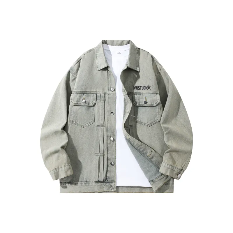 KW Denim Jackets Unisex-15
