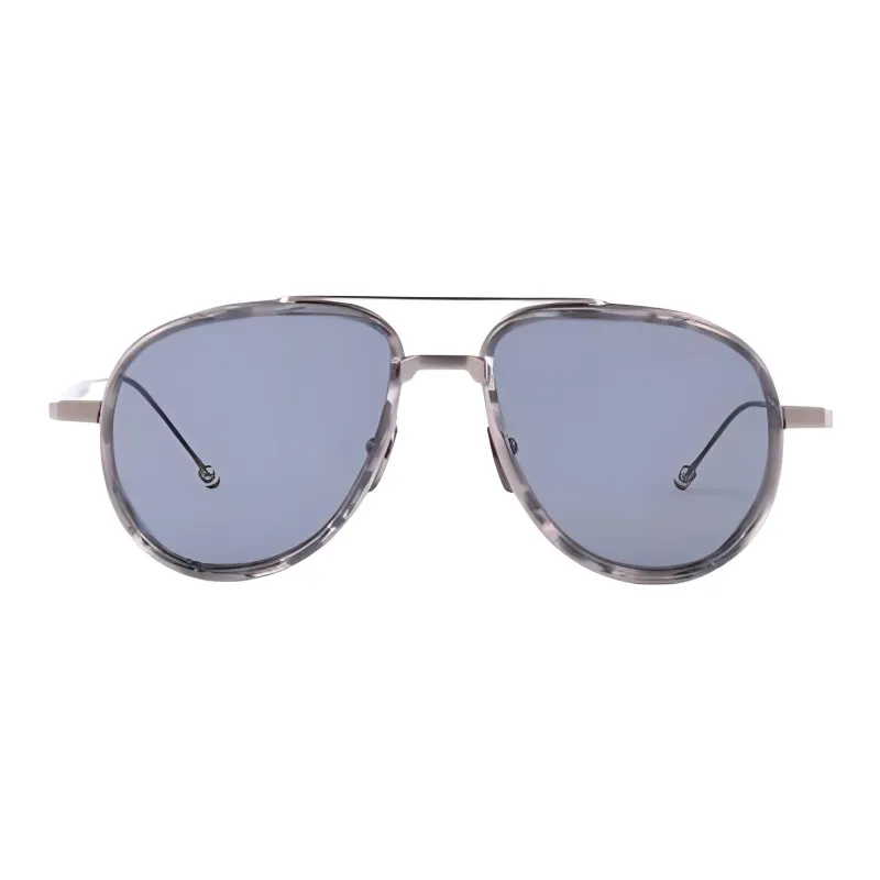 THOM BROWNE Aviator Frame Sunglasses-1