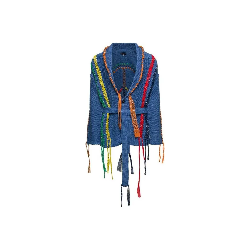 Alanui Jackets Men Blue-0