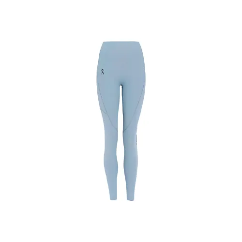 On Movement FW24 Tights Long Athletic Trousers Women's Light Blue