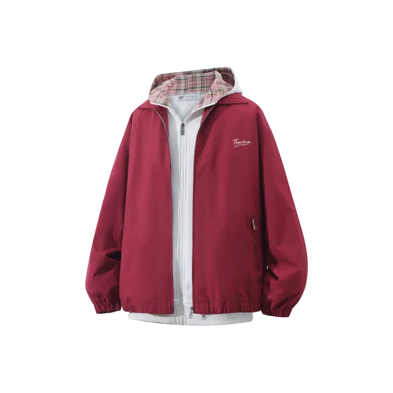 Tre Club Jacket Unisex Burgundy-0