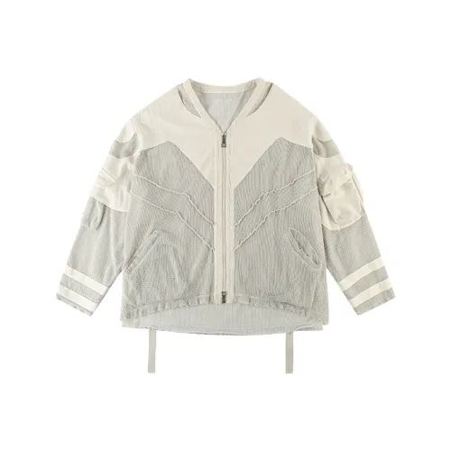 D 5 OVE Jackets Unisex Ivory White