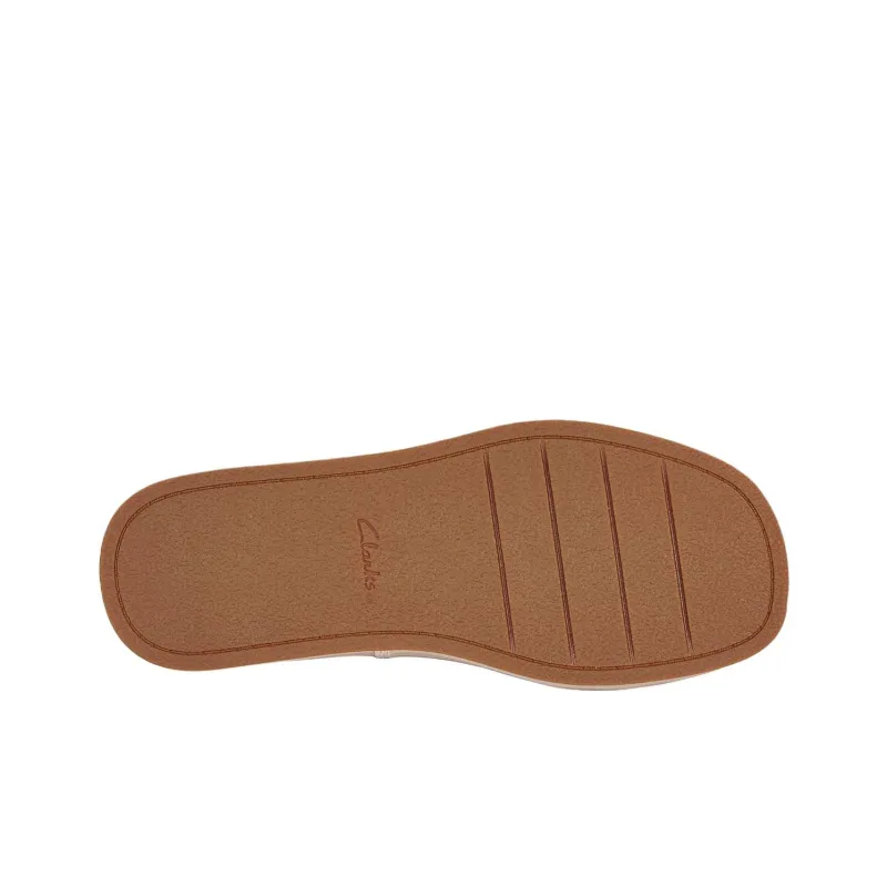 Clarks Rubber Sole Slip Resistant Slide Slippers Women's Pink-6