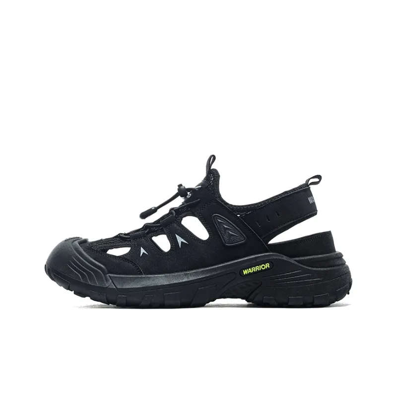 Warrior Abrasion Resistant Breathable Slip Resistant River Trekking Shoes Men's Black-0